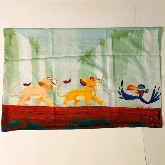 Disney Lion  King Pillow Case Standard Size 20" x 30" 1 Piece Pillowcase - Picture 1 of 8